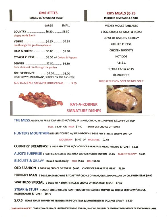 Kat A Korner Diner
